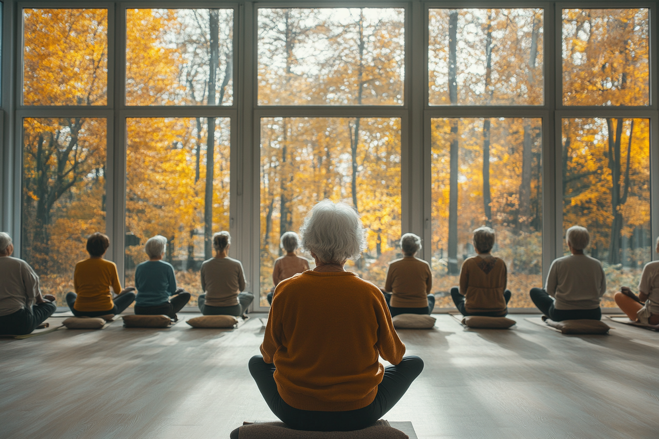 Медитація та релаксація в затишному залі